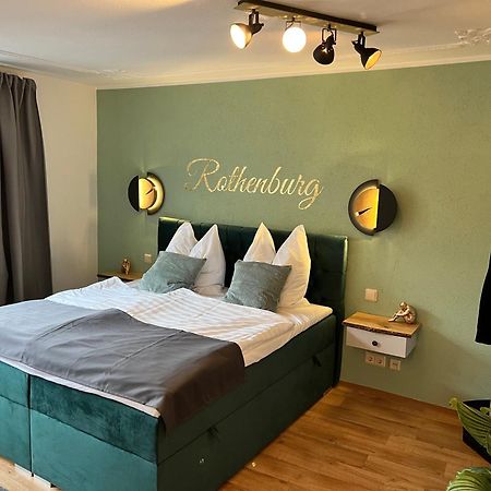 #Stadtspeicher - Gruener Stern Das Apartment Mitten In Der Altstadt روتنبورغ أوب در تاوبر المظهر الخارجي الصورة